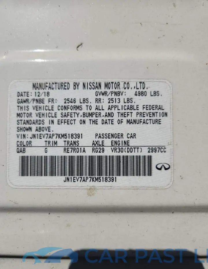 JN1EV7AP7KM518391# 12