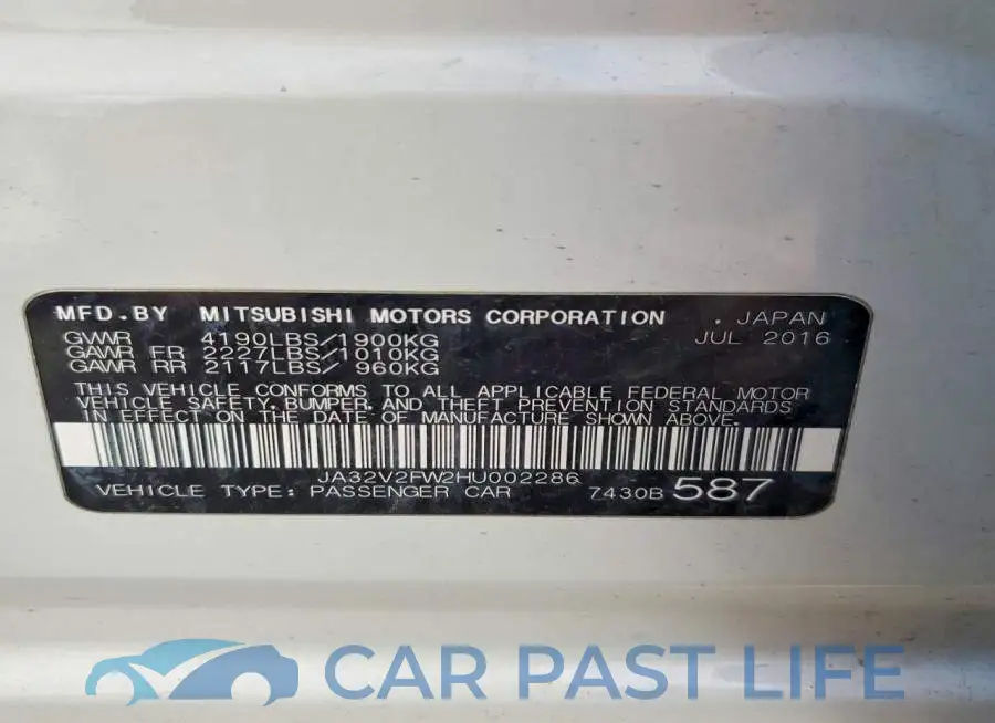 JA32V2FW2HU002286# 12