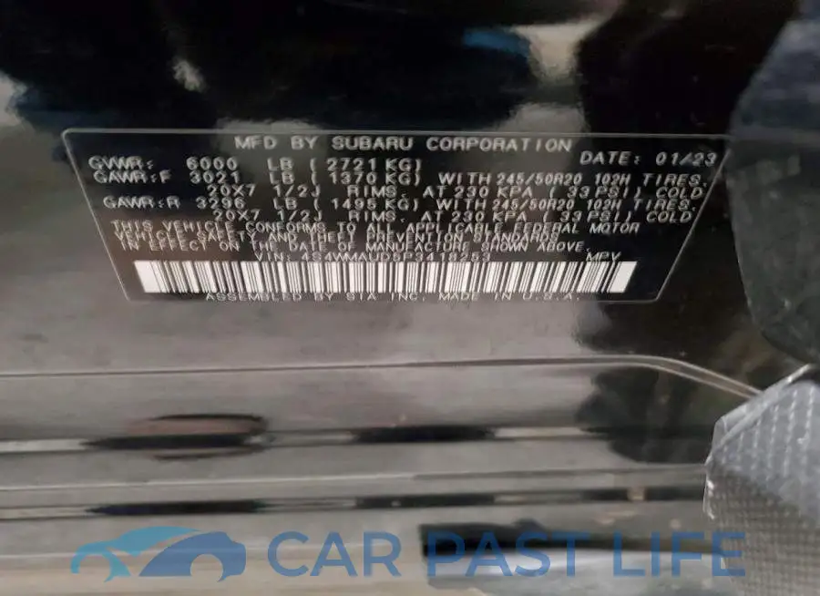 4S4WMAUD5P3418253# 14