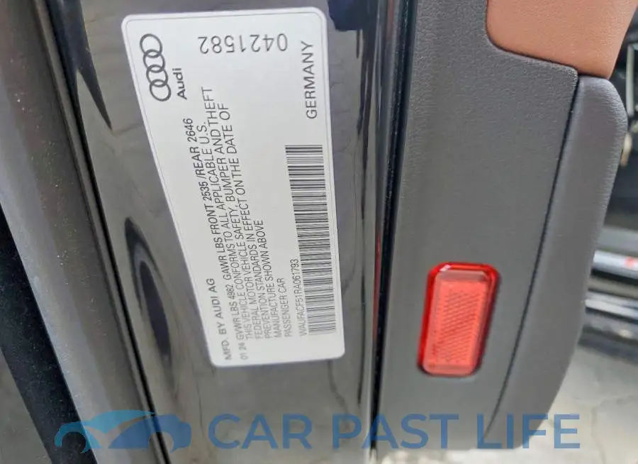 WAUFACF51RA061793# 12