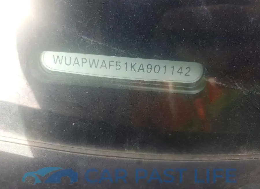WUAPWAF51KA901142# 12