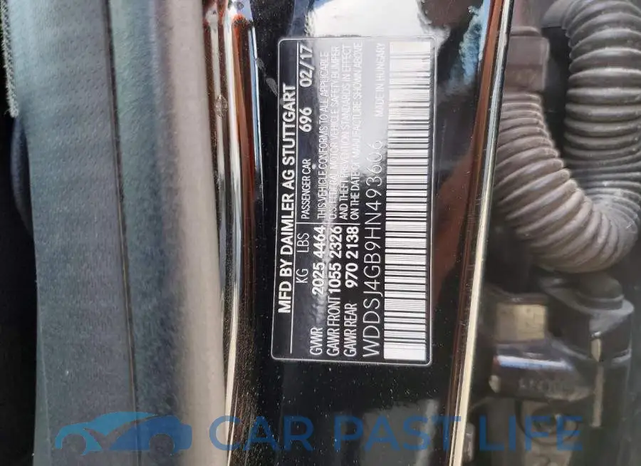 WDDSJ4GB9HN493606# 12