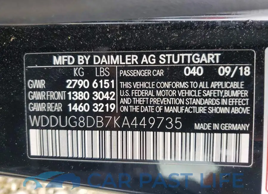 WDDUG8DB7KA449735# 13
