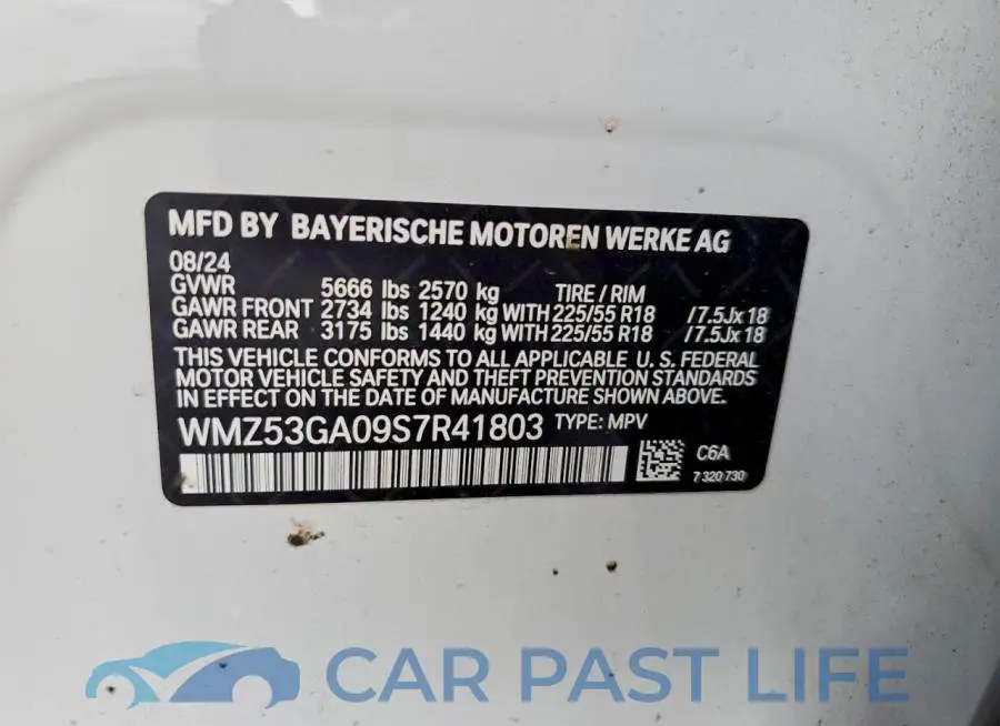WMZ53GA09S7R41803# 13