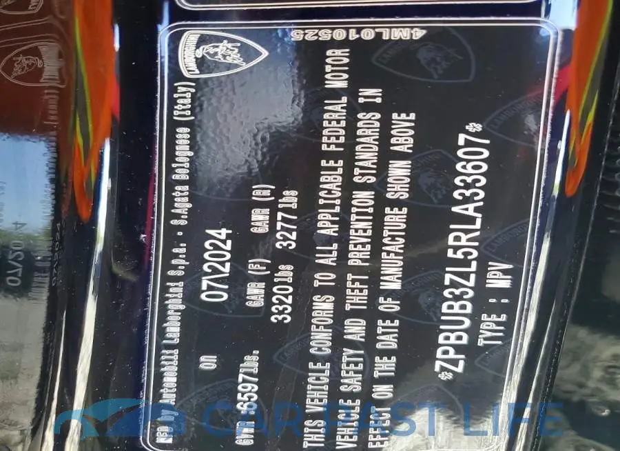 ZPBUB3ZL5RLA33607# 13