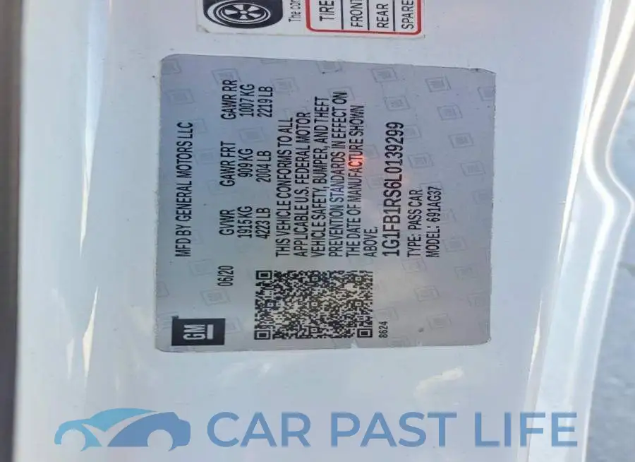 1G1FB1RS6L0139299# 12