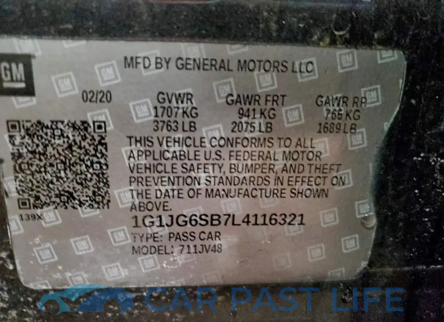 1G1JG6SB7L4116321# 12