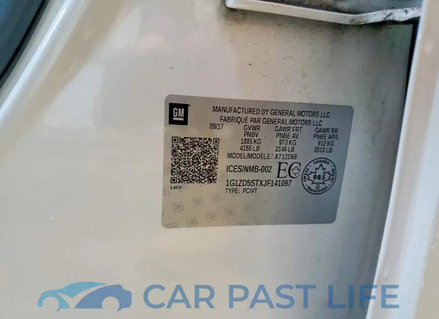 1G1ZD5STXJF141097# 13