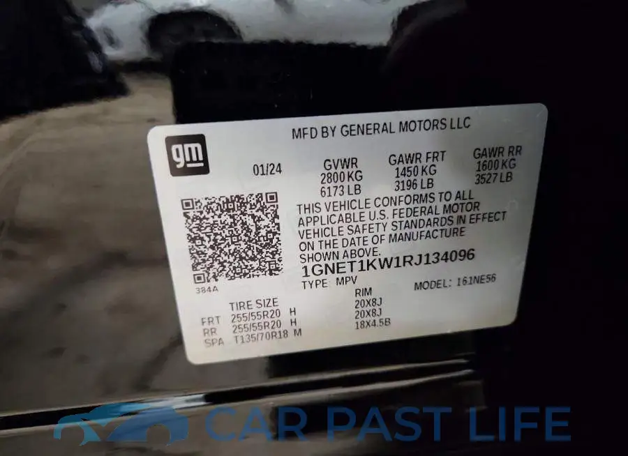 1GNET1KW1RJ134096# 13