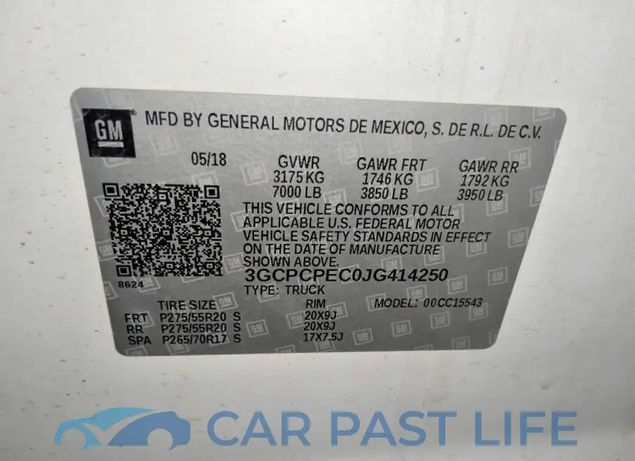 3GCPCPEC0JG414250# 12