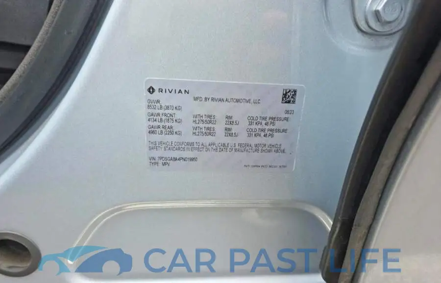 7PDSGABA4PN019950# 10