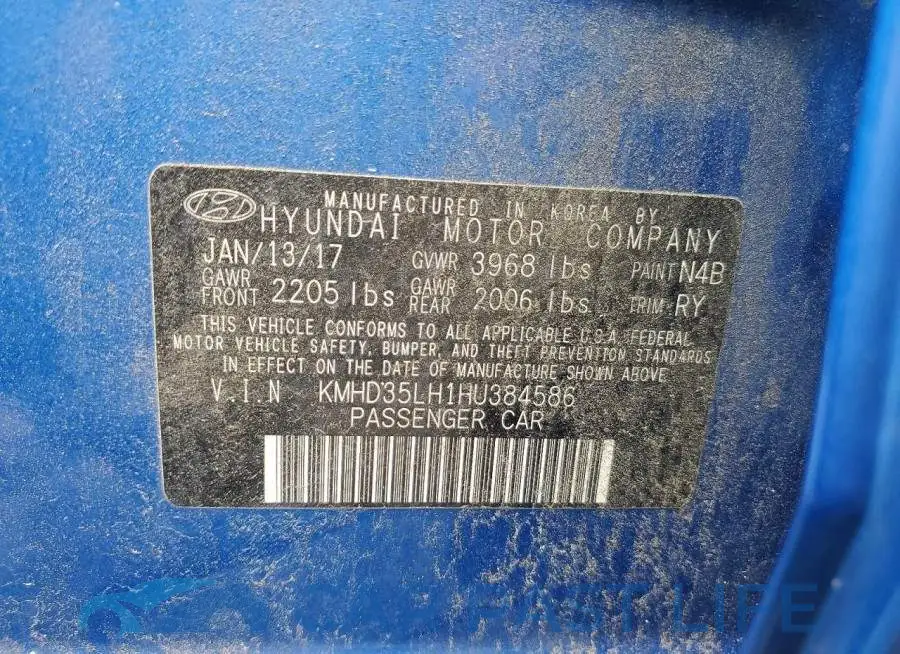 KMHD35LH1HU384586# 12