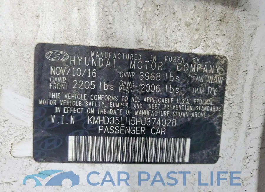 KMHD35LH5HU374028# 12