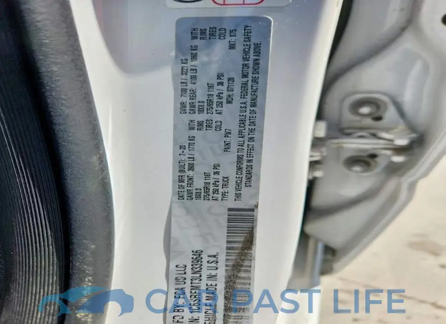 1C6SRFMT3LN339646# 12
