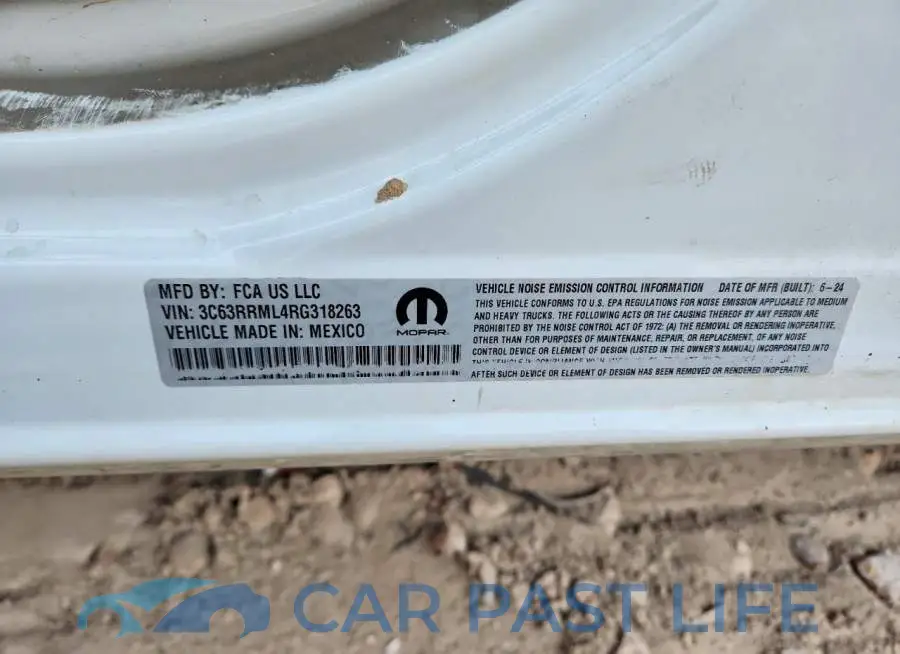 3C63RRML4RG318263# 11