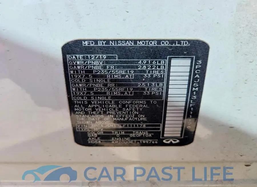 3PCAJ5M13LF111178# 13
