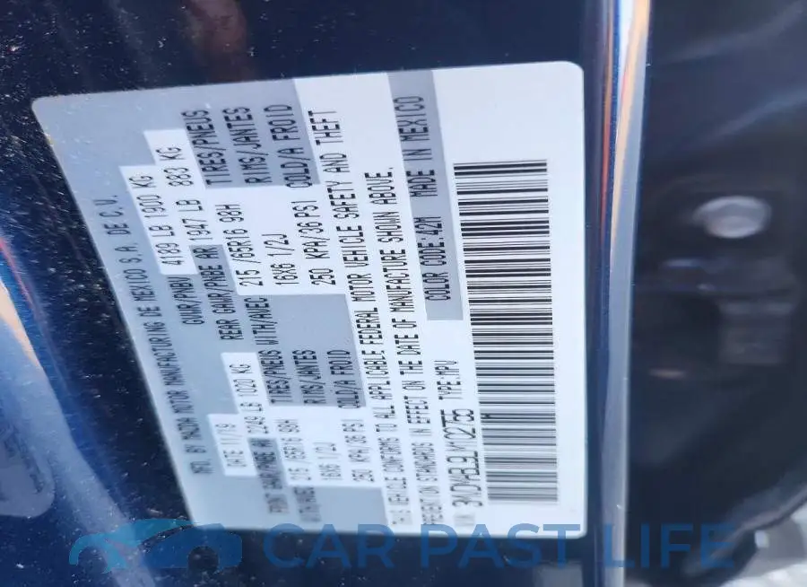 3MVDMABL9LM102755# 12