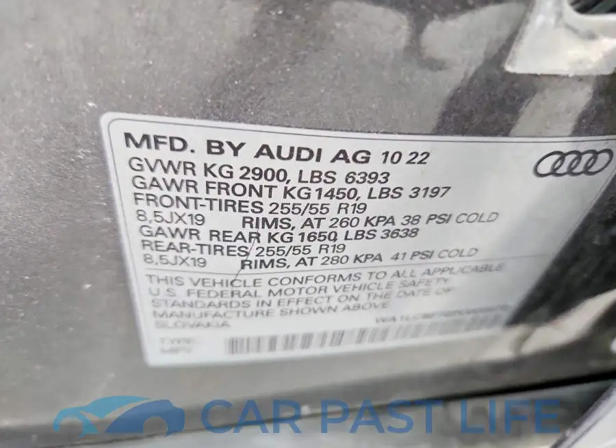 WA1LCBF70PD005670# 13
