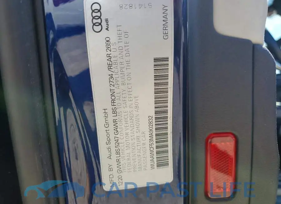WUAAWCF53MA902832# 13