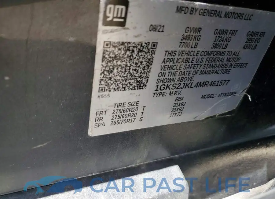 1GKS2JKL4MR461577# 13