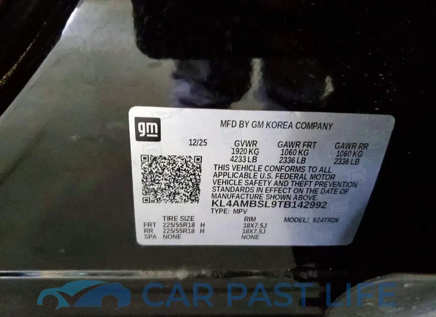KL4AMBSL9TB142992# 13