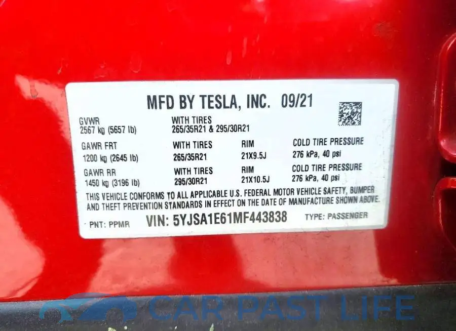 5YJSA1E61MF443838# 12