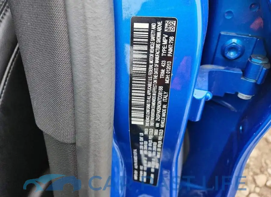 ZASPAKBN3N7D38188# 14