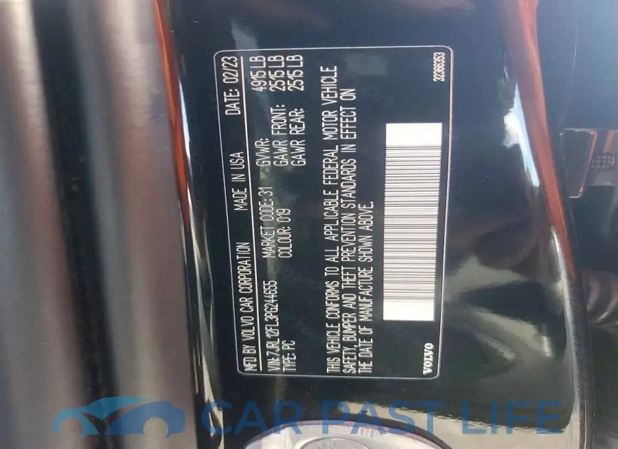 7JRL12FL3PG244655# 12
