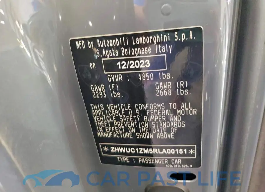 ZHWUC1ZM5RLA00151# 13