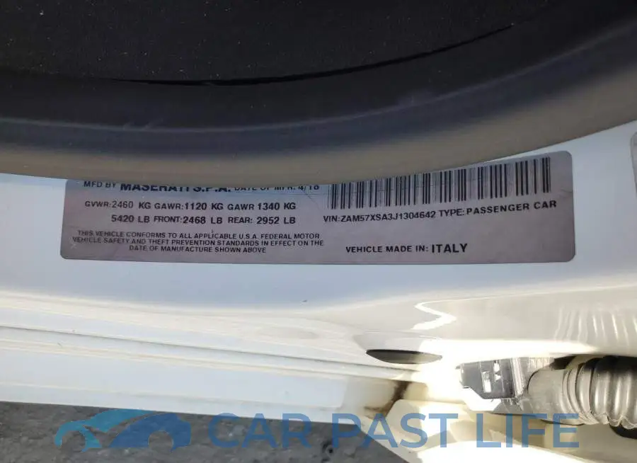 ZAM57XSA3J1304642# 12