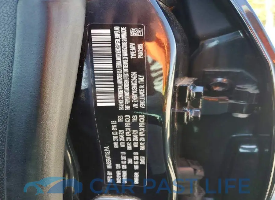 ZN661YUS9HX234284# 12