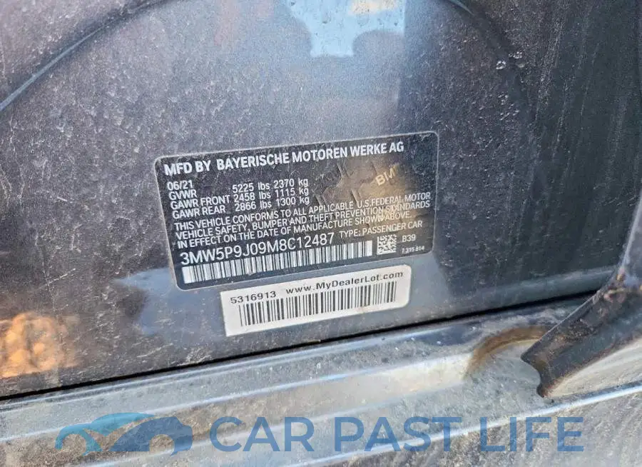 3MW5P9J09M8C12487# 12