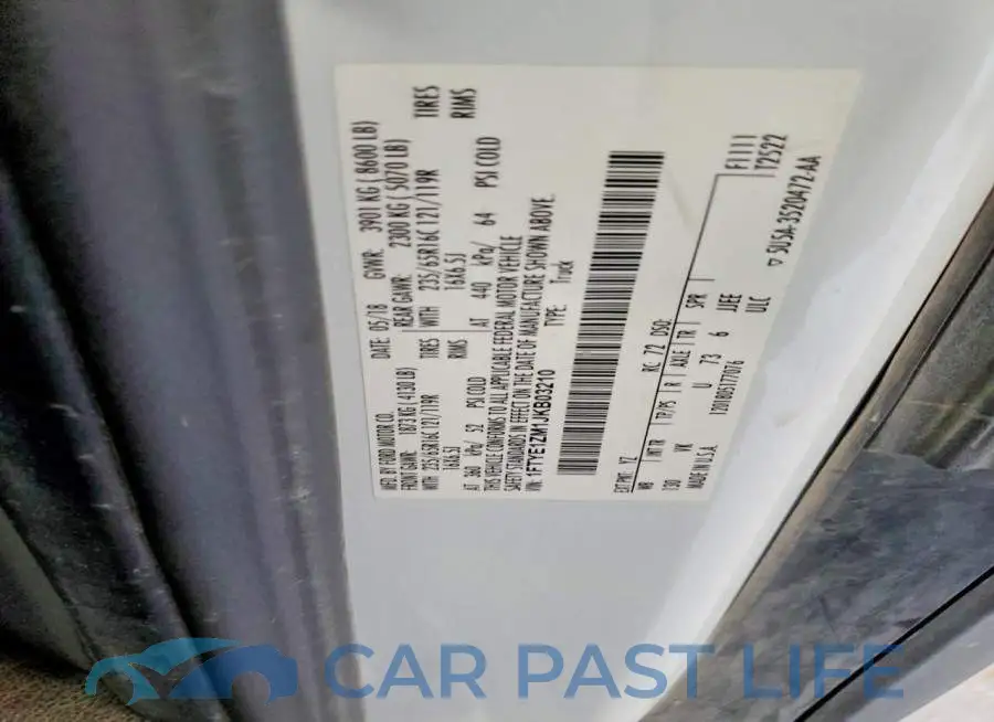 1FTYE1ZM1JKB03210# 13