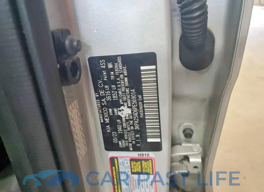 3KPA25AD6PE569014# 12