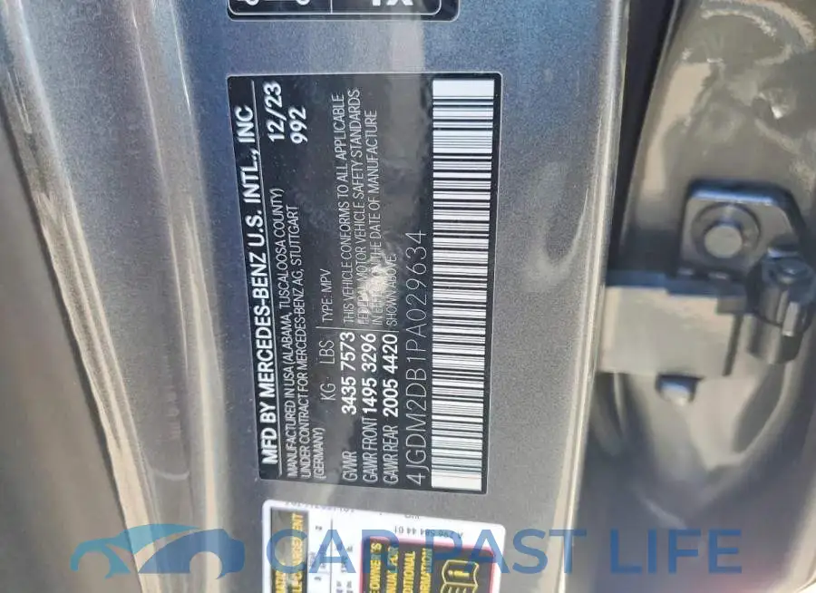 4JGDM2DB1PA029634# 14
