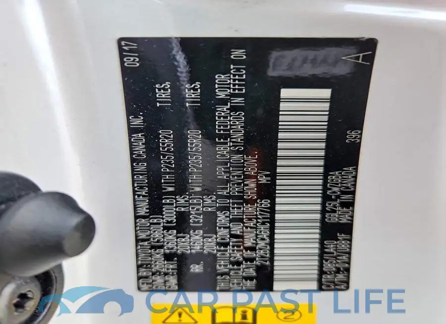 2T2BZMCA6HC117766# 13