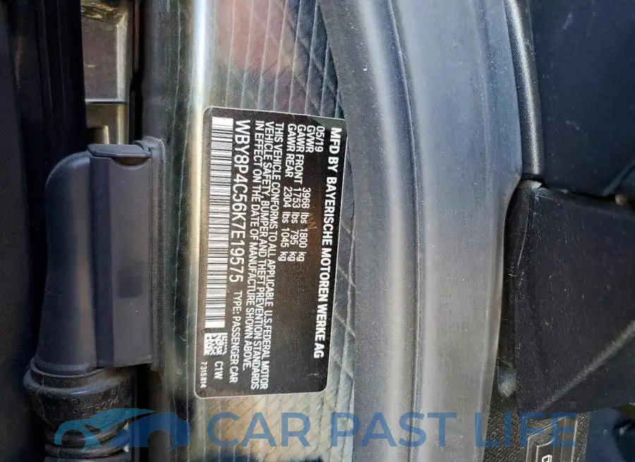WBY8P4C56K7E19575# 12