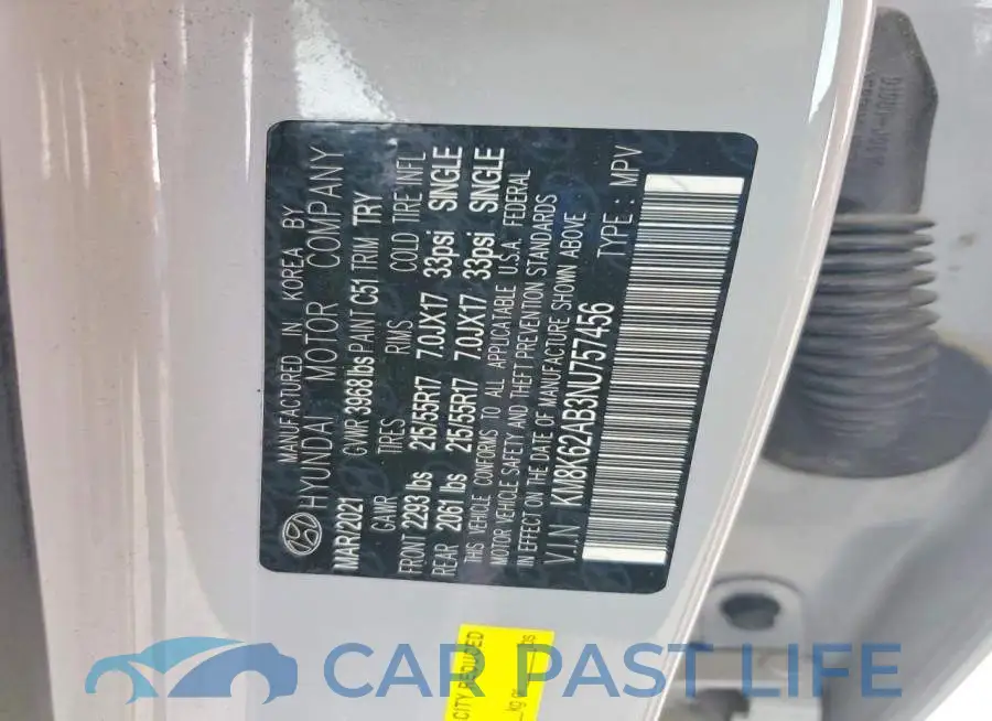 KM8K62AB3NU757456# 13