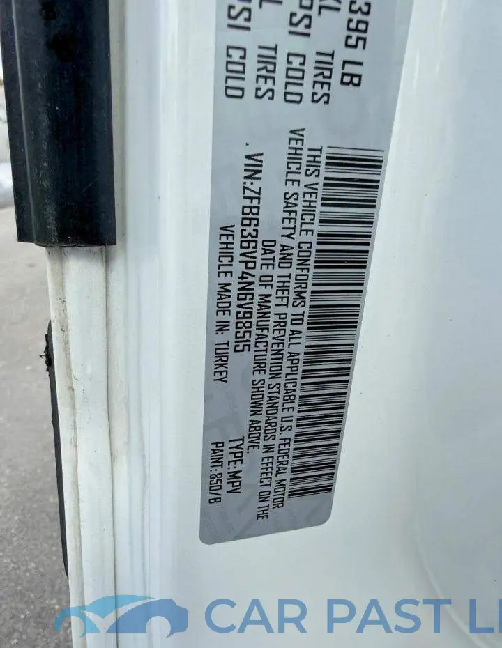 ZFB636VP4N6V98515# 10
