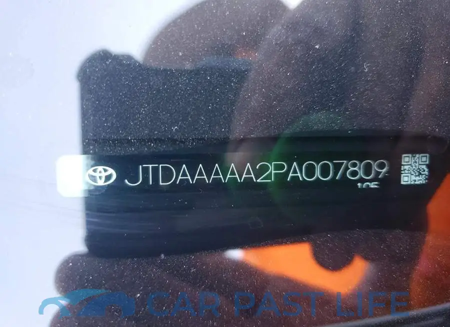 JTDAAAAA2PA007809# 12