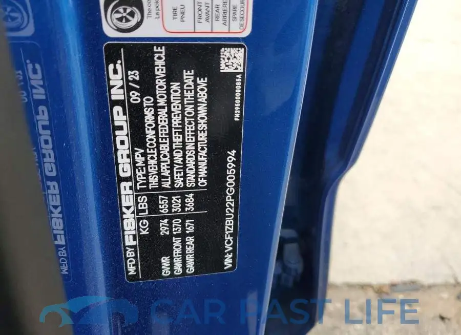 VCF1ZBU22PG005994# 12