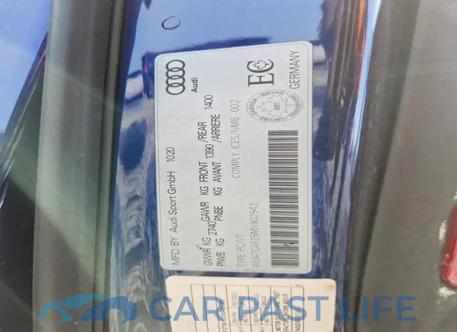 WUA1CAF25MN902942# 13