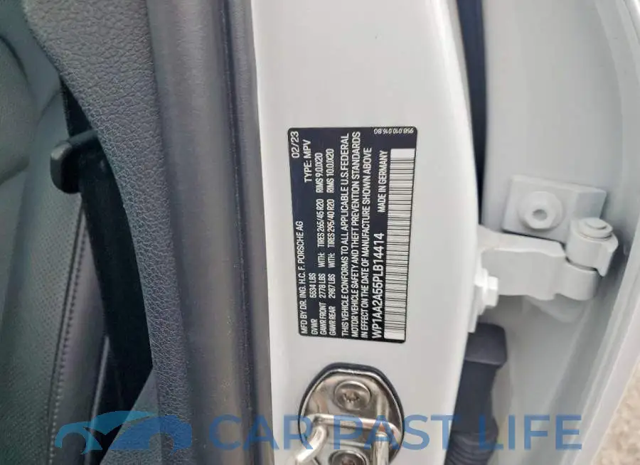 WP1AA2A55PLB14414# 13
