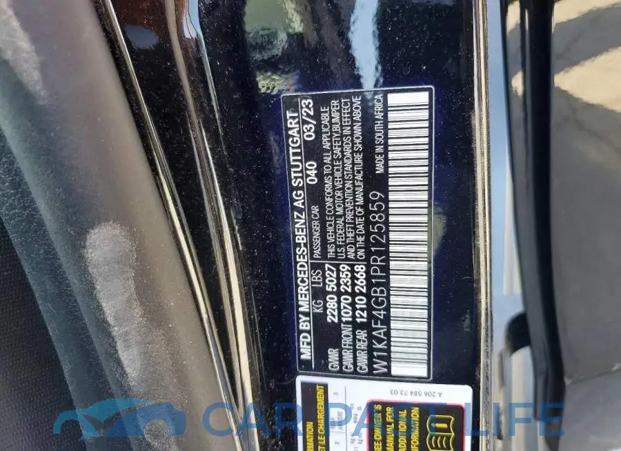 W1KAF4GB1PR125859# 12