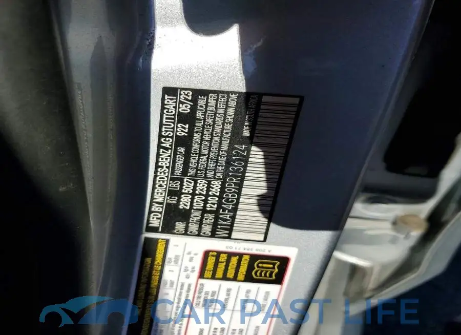 W1KAF4GB9PR136124# 12