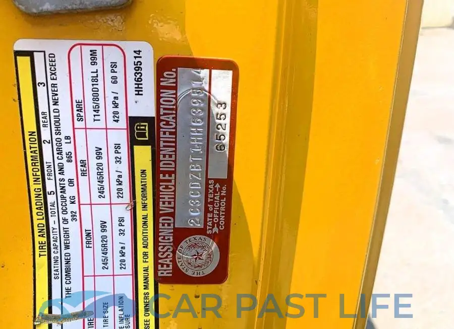 2C3CDZBT1HH639514# 10