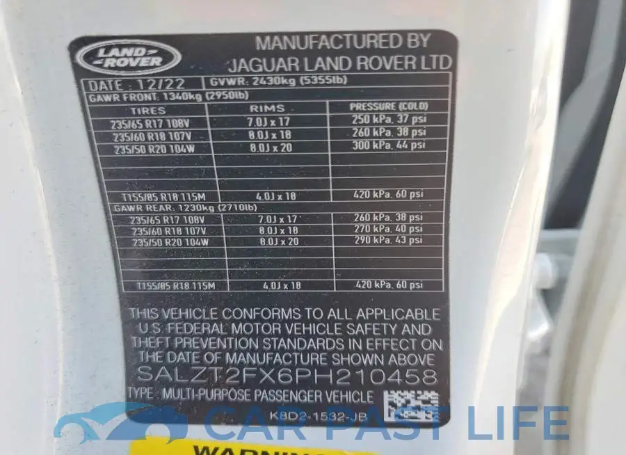 SALZT2FX6PH210458# 13