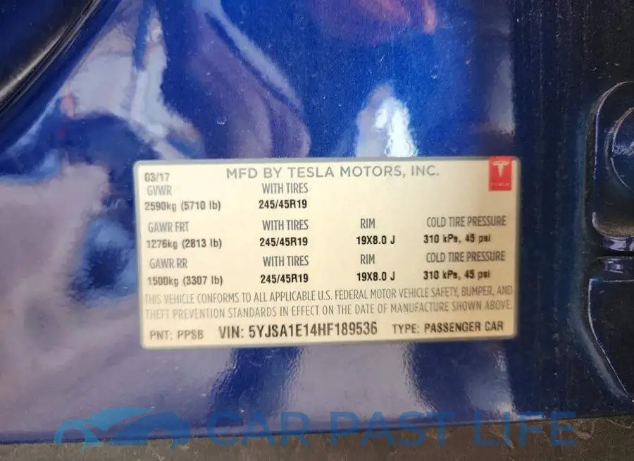 5YJSA1E14HF189536# 12
