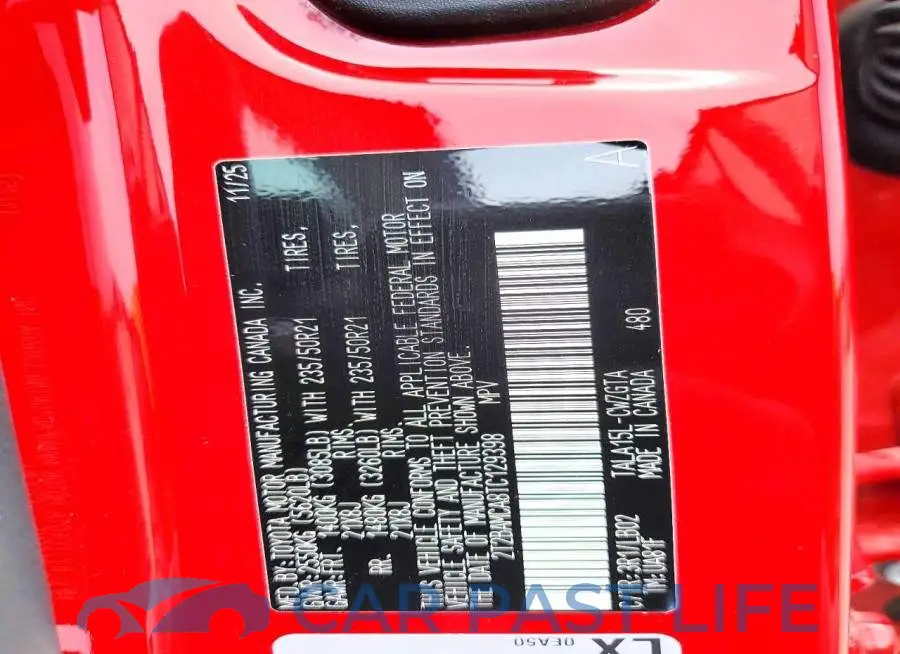 2T2BAMCA8TC129398# 13