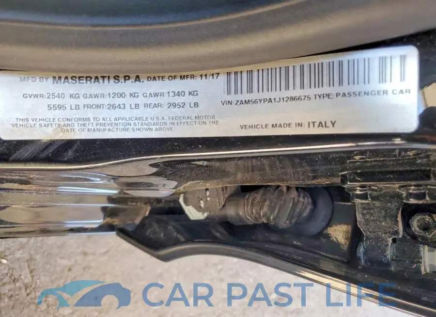 ZAM56YPA1J1286675# 13